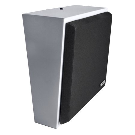 Valcom Ip Wall Speaker Assembly, Gray W/Black Grille VIP-410A-IC